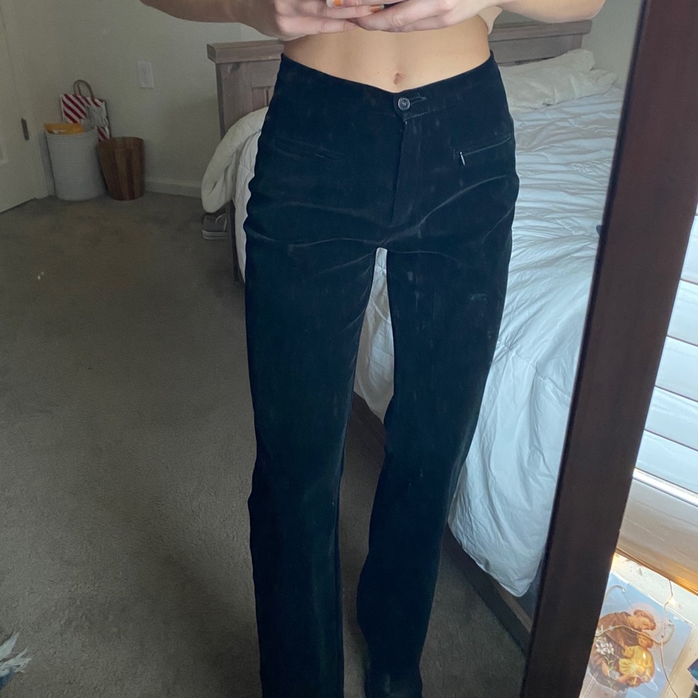 Vintage velvet pants